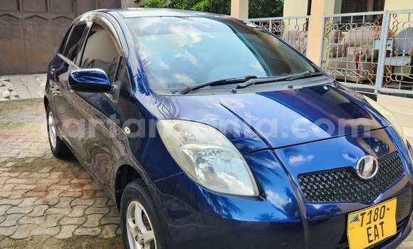 Buy Used Toyota Vitz Blue Car in Dar es Salaam in Dar es Salaam