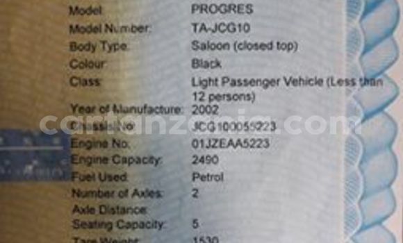 Buy Used Toyota Progress Black Car in Dar es Salaam in Dar es Salaam Buy Used Toyota Progress Black Car in Dar es Salaam in Dar es Salaam