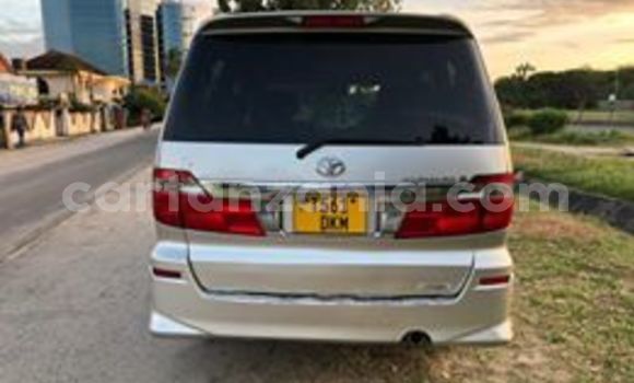 Buy Used Toyota Alphard Silver Car in Dar es Salaam in Dar es Salaam Buy Used Toyota Alphard Silver Car in Dar es Salaam in Dar es Salaam