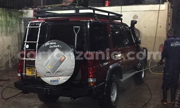 Buy Used Toyota Prado Red Car in Karatu in Arusha