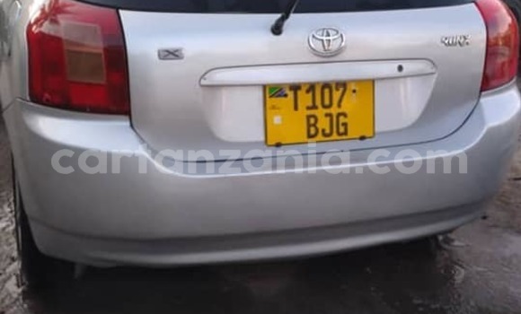 Buy Used Toyota Runx Silver Car in Dar es Salaam in Dar es Salaam Buy Used Toyota Runx Silver Car in Dar es Salaam in Dar es Salaam