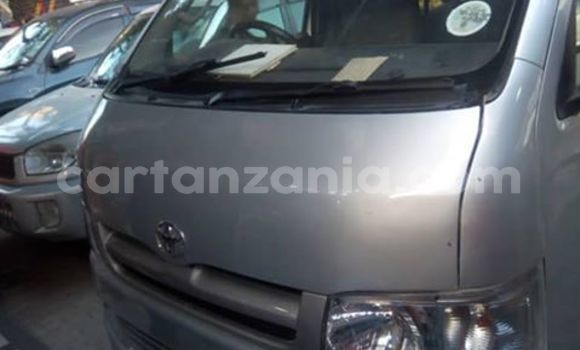 Buy Used Toyota Hiace Silver Car in Dar es Salaam in Dar es Salaam Buy Used Toyota Hiace Silver Car in Dar es Salaam in Dar es Salaam