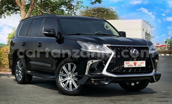 Buy Import Lexus LX Black Car in Import - Dubai in Arusha