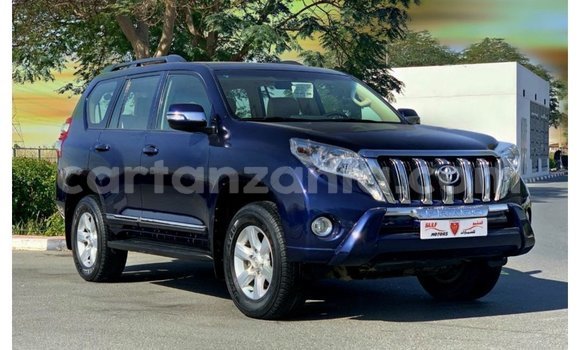 Buy Import Toyota Prado Blue Car in Import - Dubai in Arusha