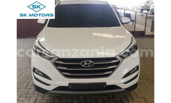 Buy Import Hyundai Tucson White Car in Import - Dubai in Arusha