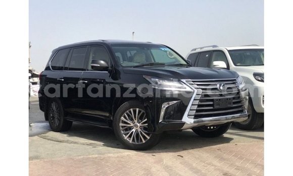 Buy Import Lexus LX Black Car in Import - Dubai in Arusha