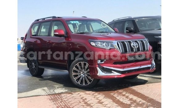 Buy Import Toyota Prado Red Car in Import - Dubai in Arusha